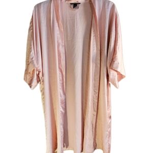 Victoria's Secret Sleepwear Satin Robe | Sz M/L | Light Pink | No Tie